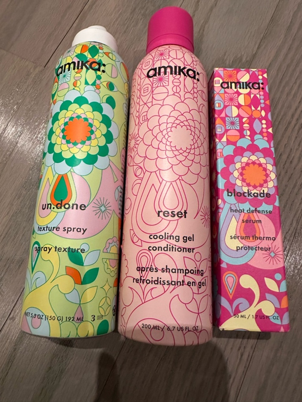 Amika hair set of 3